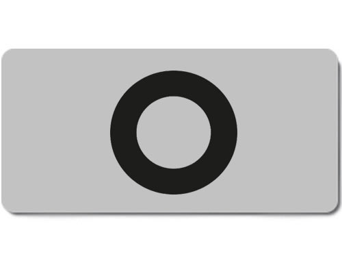 NEW ELFIN - % TARGHETTA ADES.SIMB.DISINSERZIONE 02042T