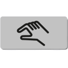 NEW ELFIN - % TARGHETTA SIMBOLO CONTROLLO MANUA 02048T