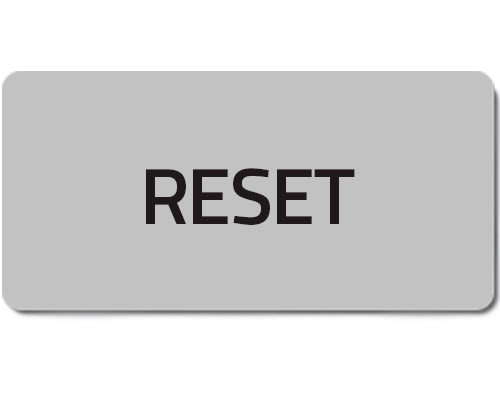 NEW ELFIN - TARGHETTA ADES.RESET 02055T