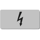 NEW ELFIN - % TARGHETTA SIMBOLO PERICOLO ALTA T