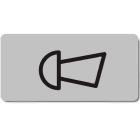 NEW ELFIN - TARGHETTA SIMBOLO SEGNALE ACUSTICO