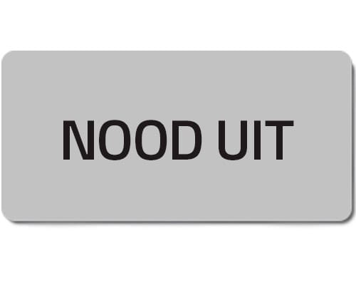 NEW ELFIN - TARGHETTA ADES.NOOD UIT 02091T