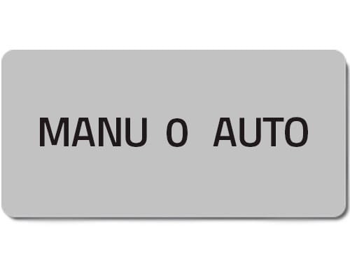 NEW ELFIN - TARGHETTA ADES.MANU 0 AUTO