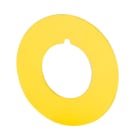 NEW ELFIN - TARGHETTA GIALLA D.45 NEUTRA 020D