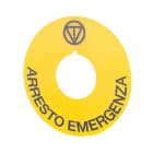 NEW ELFIN - TARGH.GIALLA D60 ARRESTO EMERGENZA