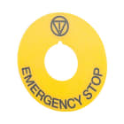 NEW ELFIN - TARGH.GIALLA D60 EMERGENCY STOP