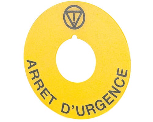 NEW ELFIN - TARGH.GIALLA 60 ARRET D'URGENCE 020D36