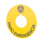 NEW ELFIN - TARGH.GIALLA D60 PARO EMERGENCIA