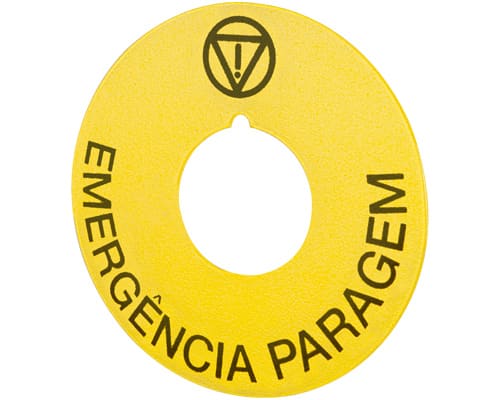 NEW ELFIN - TARGH.GIALLA 60 EMERGENCIA PARAGEM