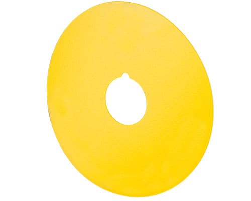 NEW ELFIN - TARGHETTA GIALLA D90 NEUTRA