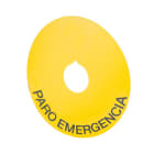 NEW ELFIN - TARGHETTA GIALLA 90 PARO EMERGENCIA