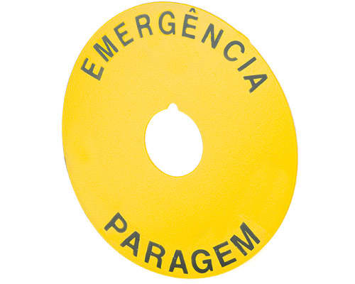 NEW ELFIN - TARGH.GIALLA 90 EMERGENCIA PARAGEM