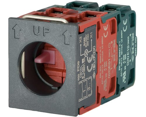 NEW ELFIN - EL.CONTATTO 2NO+2NC CON FLANGIA