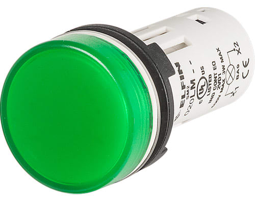 NEW ELFIN - LAMPADA MONOLITICA VERDE 020LMV