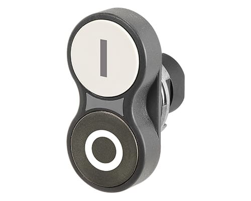 NEW ELFIN - PULS.DOPPIO LUM.NERO BIANCO SIM.O-I