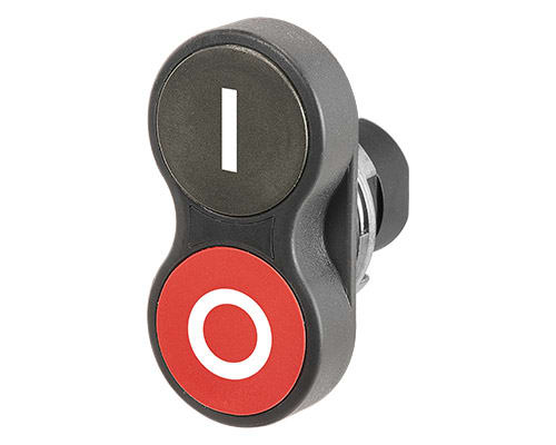 NEW ELFIN - PULS.DOPPIO ROSSO NERO SIMB.O-I