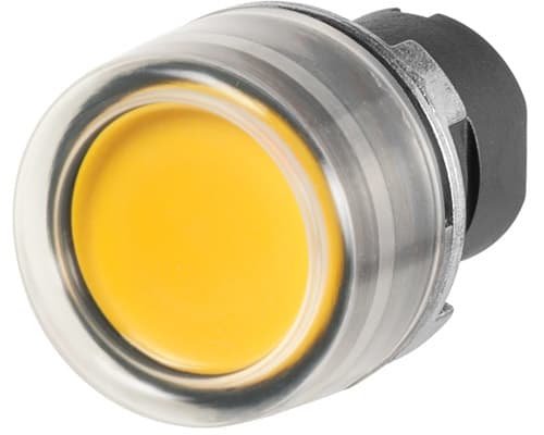 NEW ELFIN - PULSANTE INT.C.GOMMA GIALLO