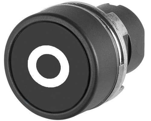 NEW ELFIN - PULSANTE INTERO NERO S42