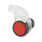 NEW ELFIN - PULSANTE INTERO ROSSO+PROTEZ.PIOMB.