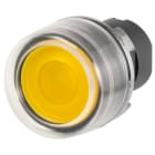 NEW ELFIN - PULSANTE LUM.INT.C.GOMMA GIALLO