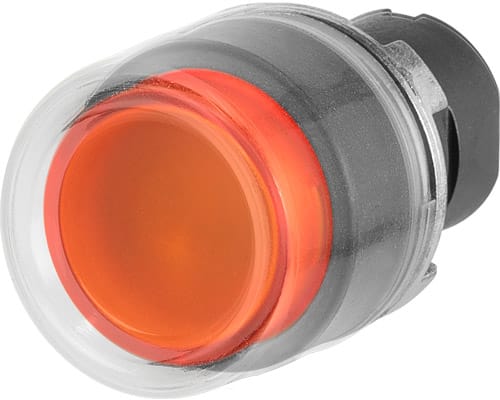 NEW ELFIN - PULSANTE LUM.SPORG.C.GOMMA ARANCIO