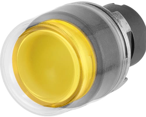 NEW ELFIN - PULSANTE LUM.SPORG.C.GOMMA GIALLO