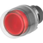 NEW ELFIN - PULSANTE LUM.SPORG.C.GOMMA ROSSO