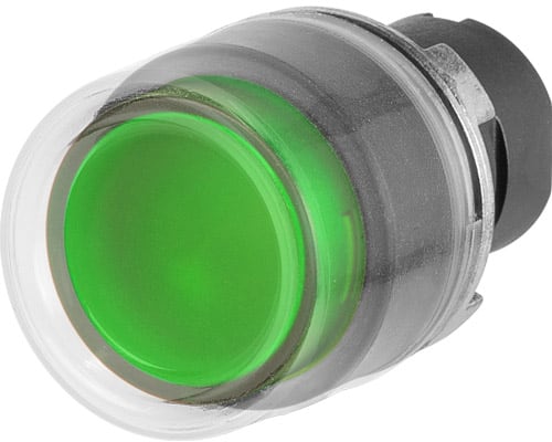 NEW ELFIN - PULSANTE LUM.SPORG.C.GOMMA VERDE