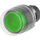 NEW ELFIN - PULSANTE LUM.SPORG.C.GOMMA VERDE