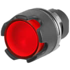 NEW ELFIN - PULSANTE PASSO LUM.PROTETTO ROSSO