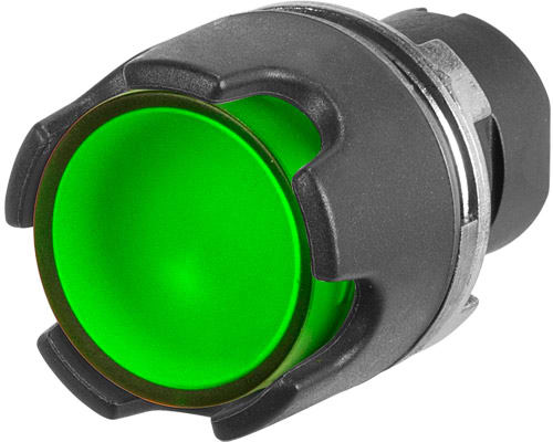 NEW ELFIN - PULSANTE PASSO LUM.PROTETTO VERDE