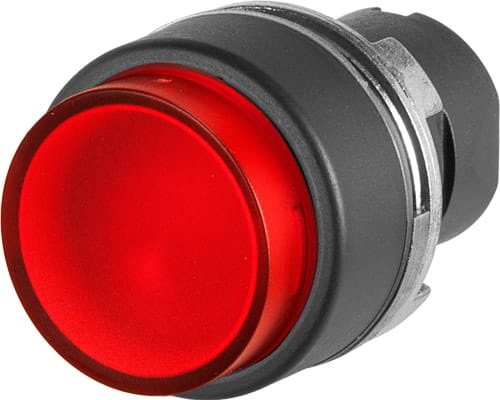 NEW ELFIN - PULSANTE PASSO LUM.SPORG.ROSSO