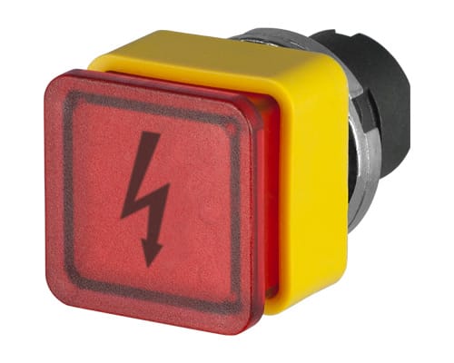 NEW ELFIN - PULSANTE Q.FUNGO LUM.ROSSO RES.S.