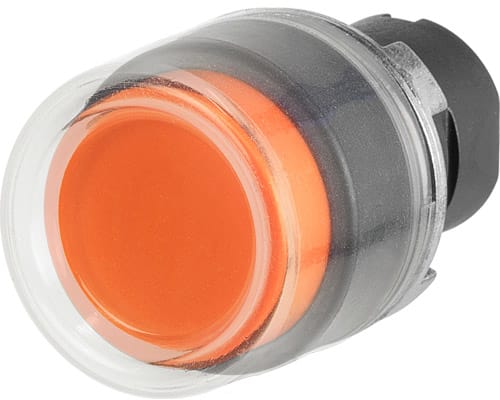 NEW ELFIN - PULSANTE SPORGENTE C.GOMMA ARANCIO