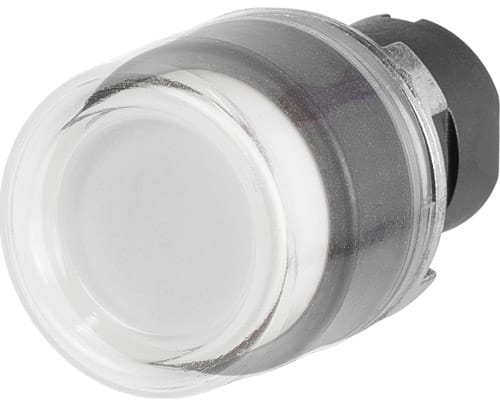 NEW ELFIN - PULSANTE SPORGENTE C.GOMMA BIANCO