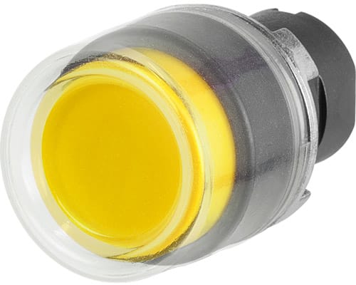 NEW ELFIN - PULSANTE SPORGENTE C.GOMMA GIALLO