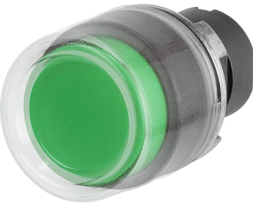 NEW ELFIN - PULSANTE SPORGENTE C.GOMMA VERDE