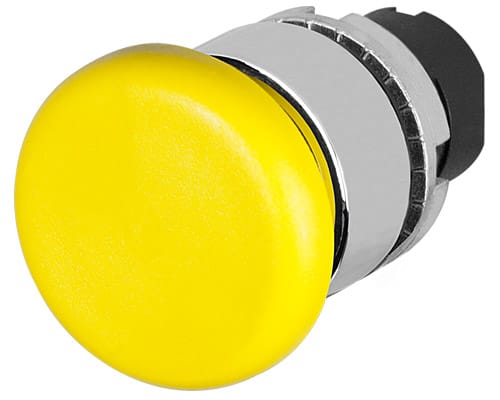NEW ELFIN - PULSANTE T.FUNGO GIALLO MET.