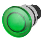 NEW ELFIN - PULSANTE T.FUNGO LUM.VERDE MET.