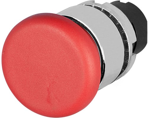 NEW ELFIN - PULSANTE T.FUNGO ROSSO MET.