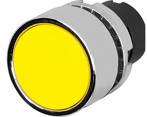 NEW ELFIN - PULSANTE T.INTERO GIALLO MET.