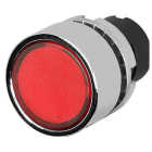 NEW ELFIN - PULSANTE T.INTERO LUM.ROSSO MET.