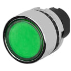 NEW ELFIN - PULSANTE T.INTERO LUM.VERDE MET.
