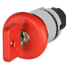NEW ELFIN - PULSANTE T.FUNGO CHIAVE ROSSO MET.