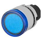 NEW ELFIN - PULSANTE T.SCHERMATO LUM.BLU MET.