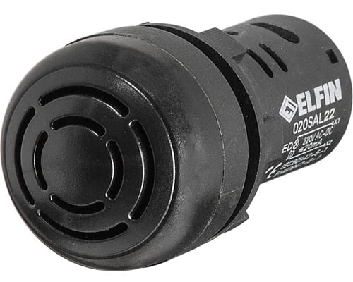 NEW ELFIN - SEGNALATORE ACUSTICO 24V AC DC 020SA24