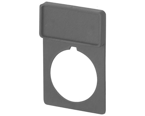 NEW ELFIN - SUPPORTO QUADRO GRIGIO TARGH.13X27