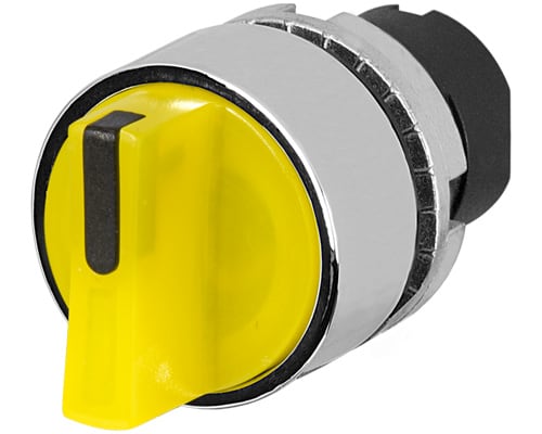 NEW ELFIN - SELETTORE T.MAN.LUM.3P.GIALLO MET.