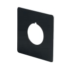 NEW ELFIN - TARGHETTA 50X50 NERA NEUTRA