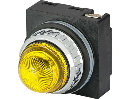 NEW ELFIN - LAMPADA SPIA BA9S GIALLA